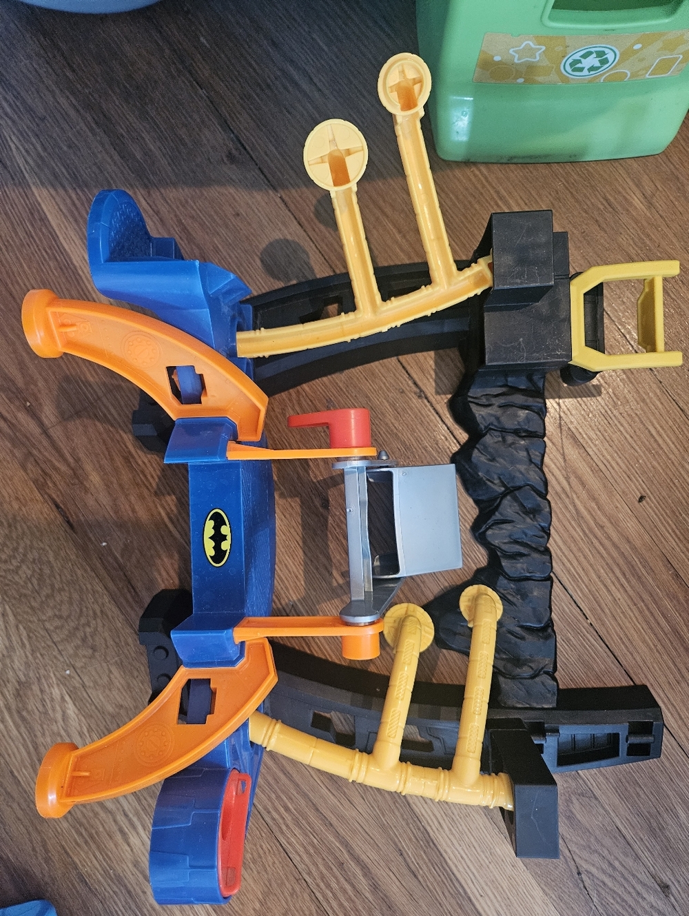 Batman Playset Action  Blue, Orange, Yellow, Black Imaginext Command Center